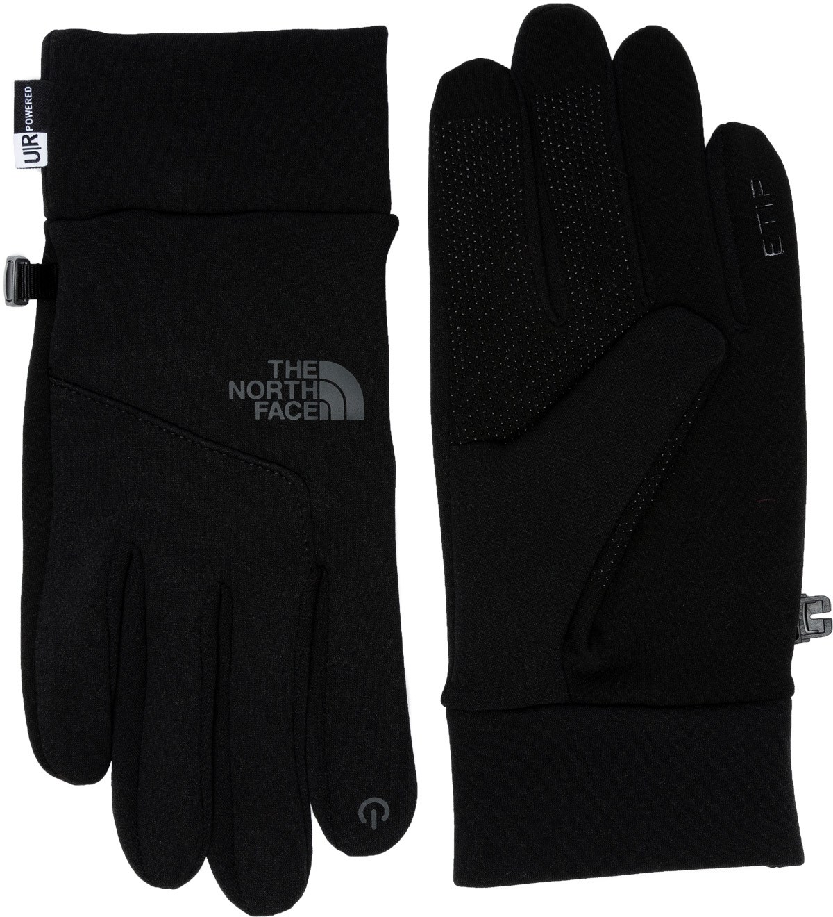 The North Face: Black ETIP™ Gloves - 1