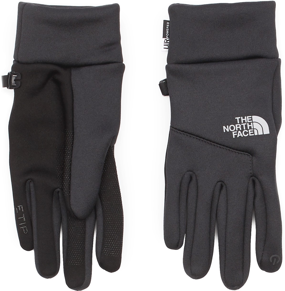 The North Face: Black ETIP™ Hardface Gloves - 1
