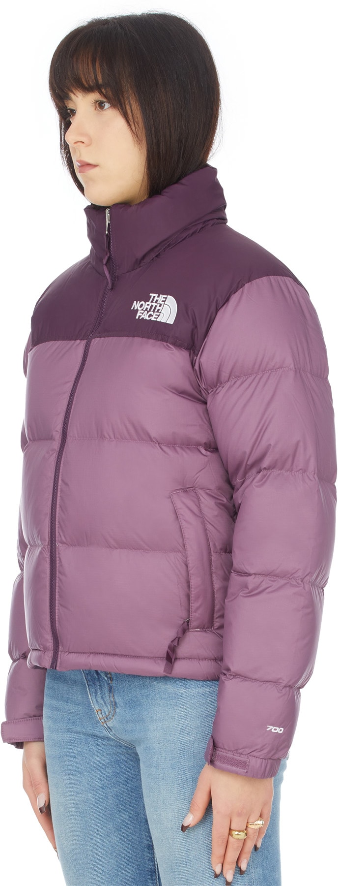 The North Face: Purple 1996 Retro Nuptse Jacket - 2