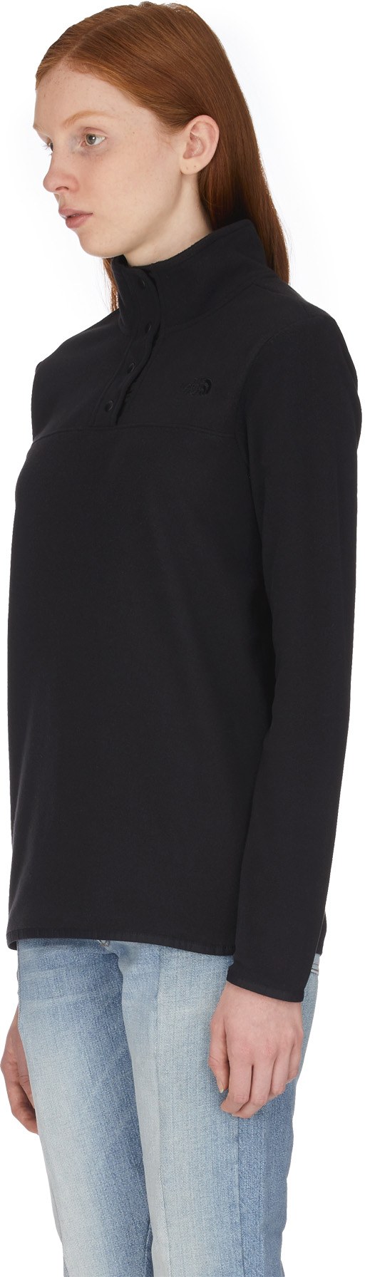 The North Face: Noir Pull TKA Col à Boutons Noir - 2