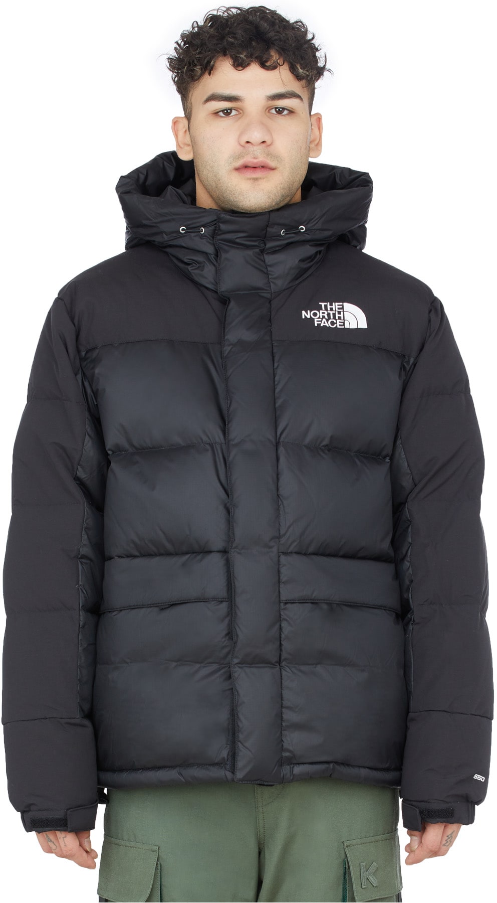 The North Face: Black Himalayan Down Parka - 1