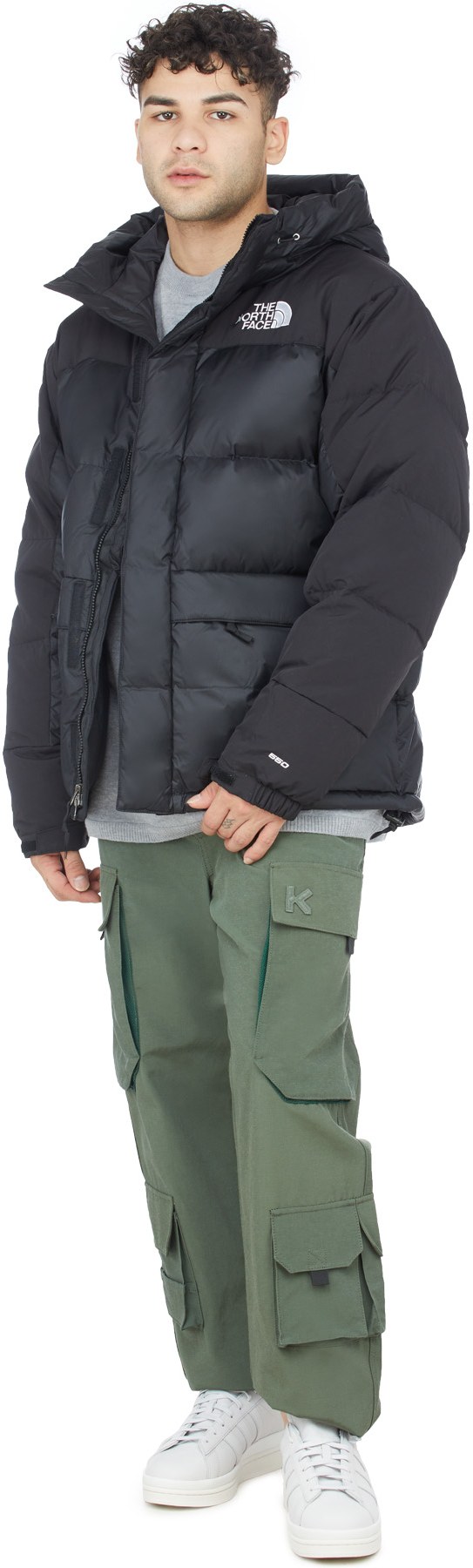 The North Face: Black Himalayan Down Parka - 4