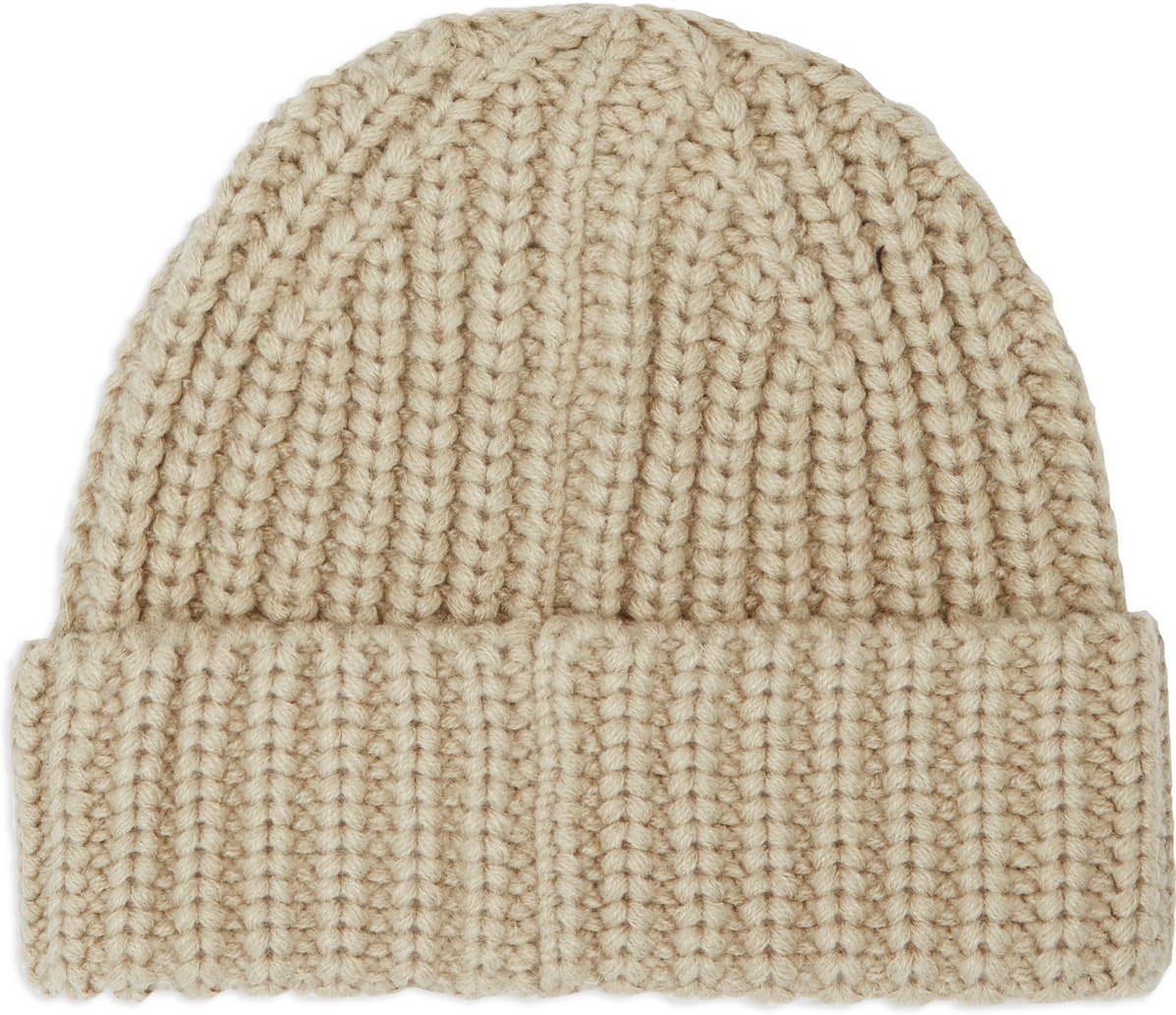 The North Face: Grey Chunky Knit Watchman Beanie - 2