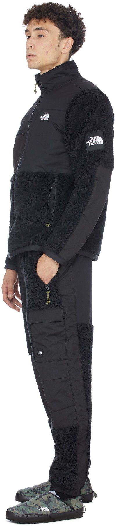 The North Face: Black Black Box Sherpa Pants - 4