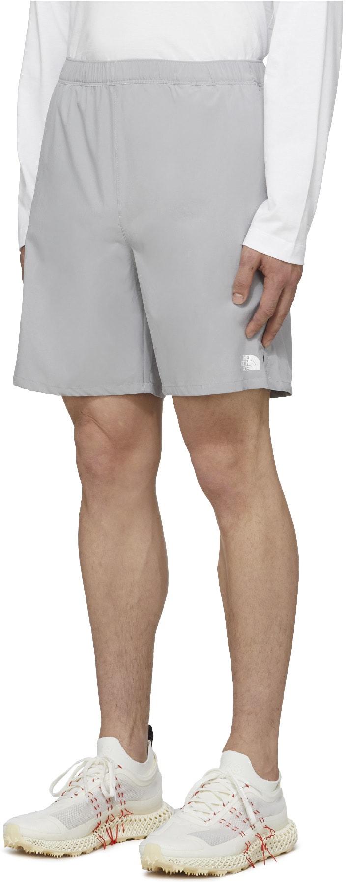 The North Face: Grey Wander Shorts - 2