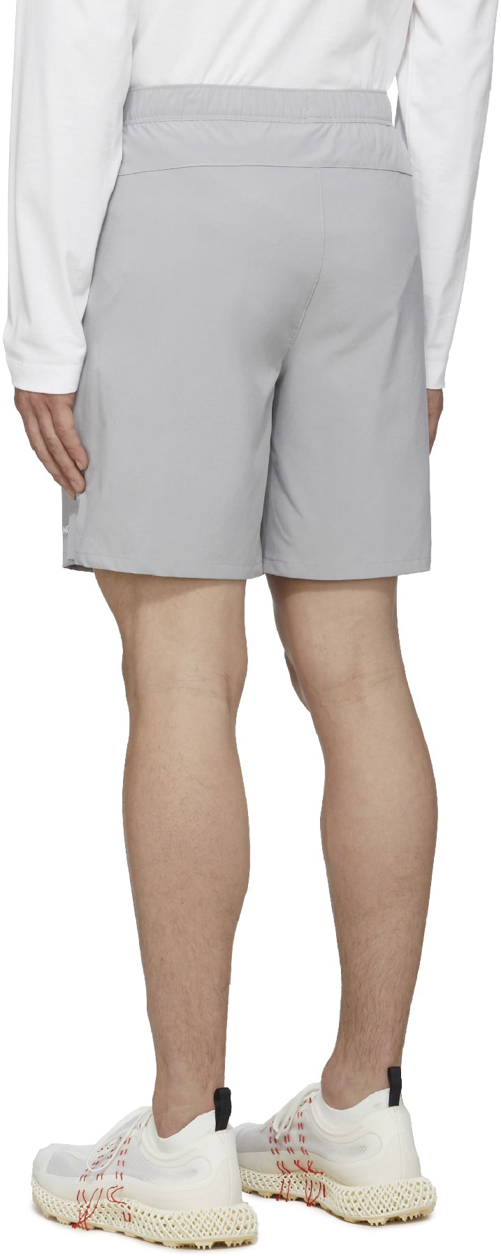 The North Face: Grey Wander Shorts - 3