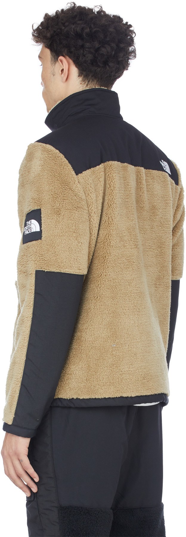 The North Face: Neutrals Black Box Denali Sherpa Jacket - 3