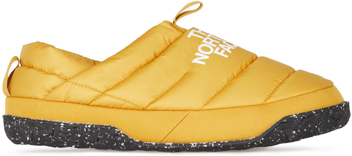 The North Face: Yellow Nuptse Mule - 1