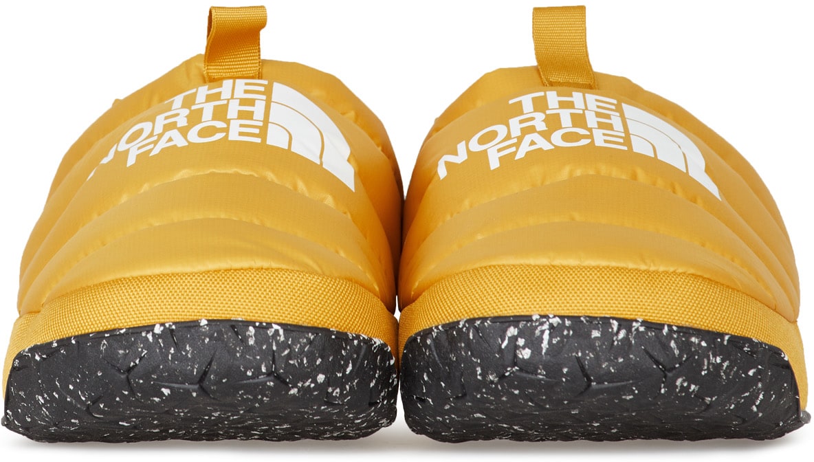 The North Face: Yellow Nuptse Mule - 3