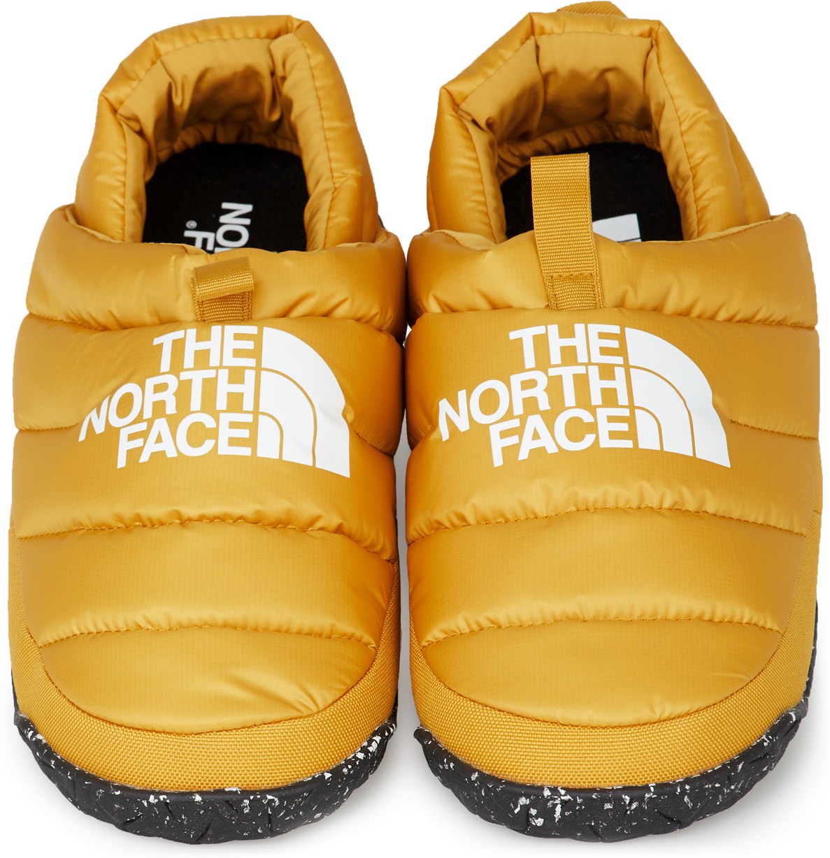 The North Face: Yellow Nuptse Mule - 4