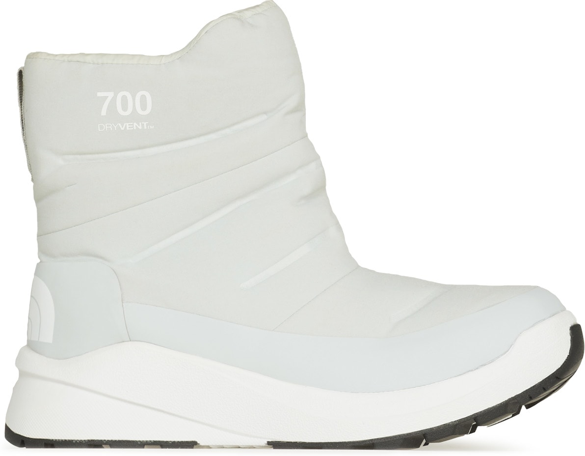 The North Face: Grey Nuptse II Bootie - 1