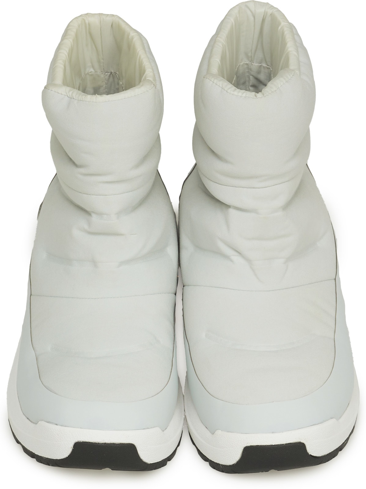 The North Face: Grey Nuptse II Bootie - 4