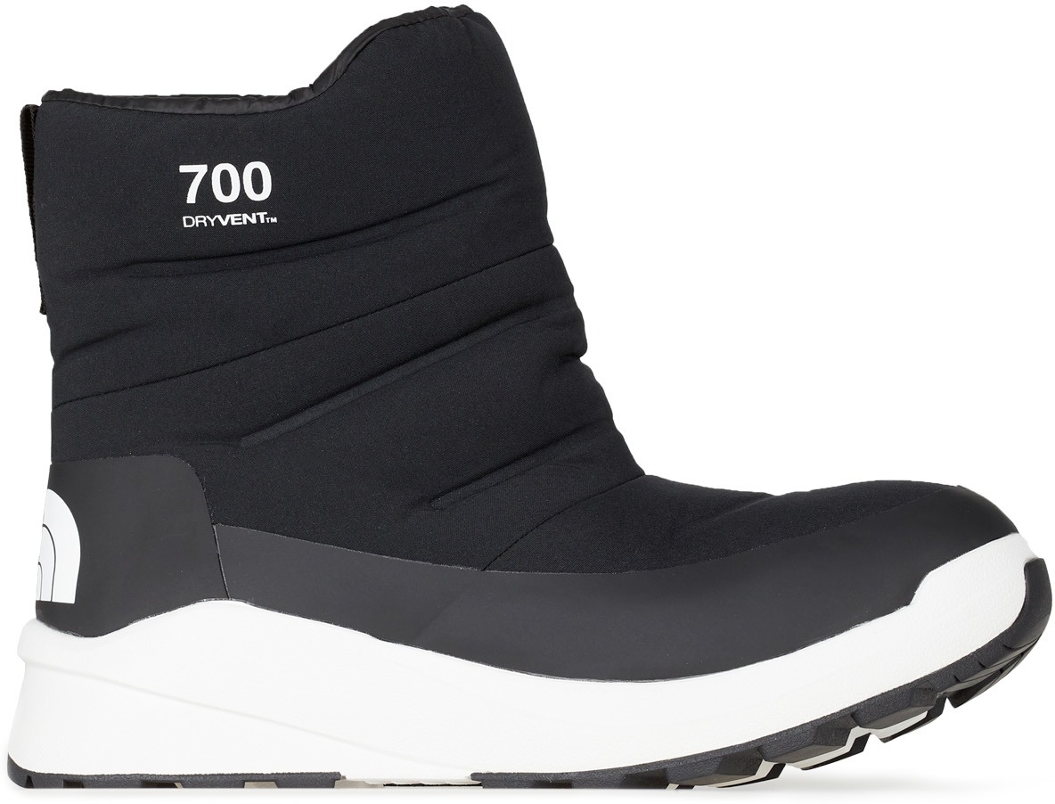 The North Face: Black Nuptse II Bootie - 1