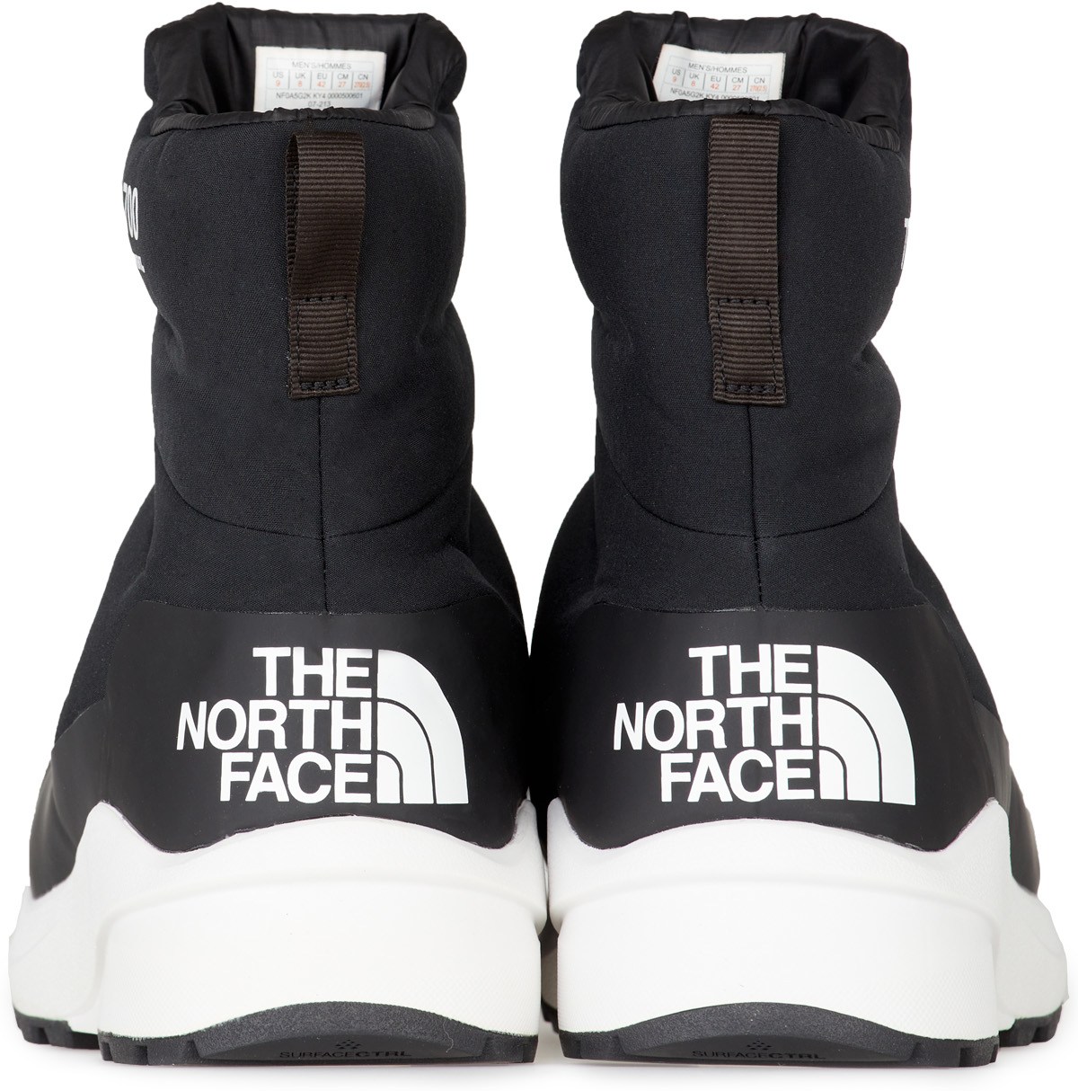 The North Face: Black Nuptse II Bootie - 5