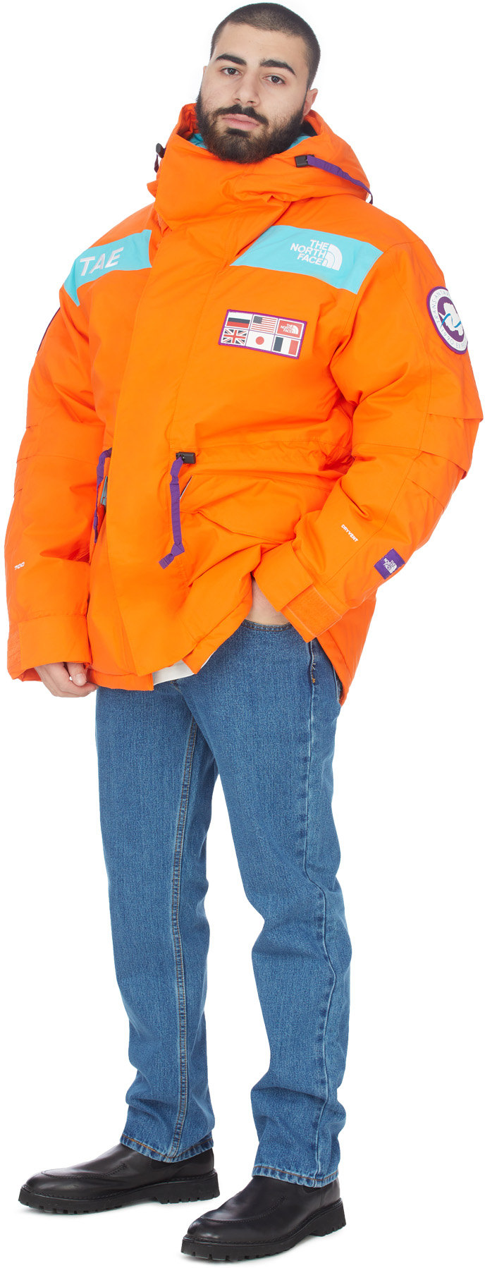 The North Face: Orange Parka Trans-Antarctica Expedition Orange - 4