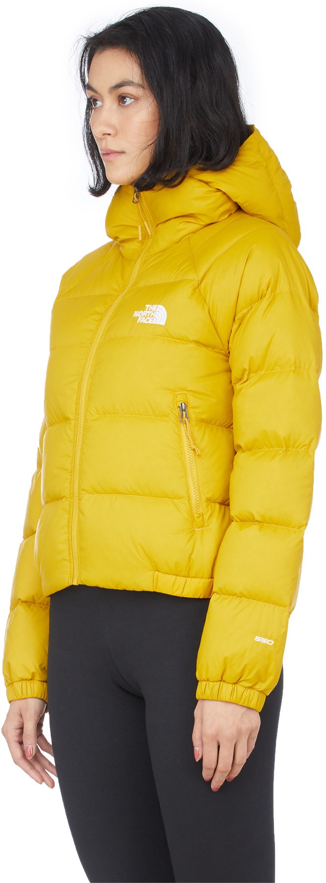 The North Face: Yellow Hydrenalite Down Hoodie - 2