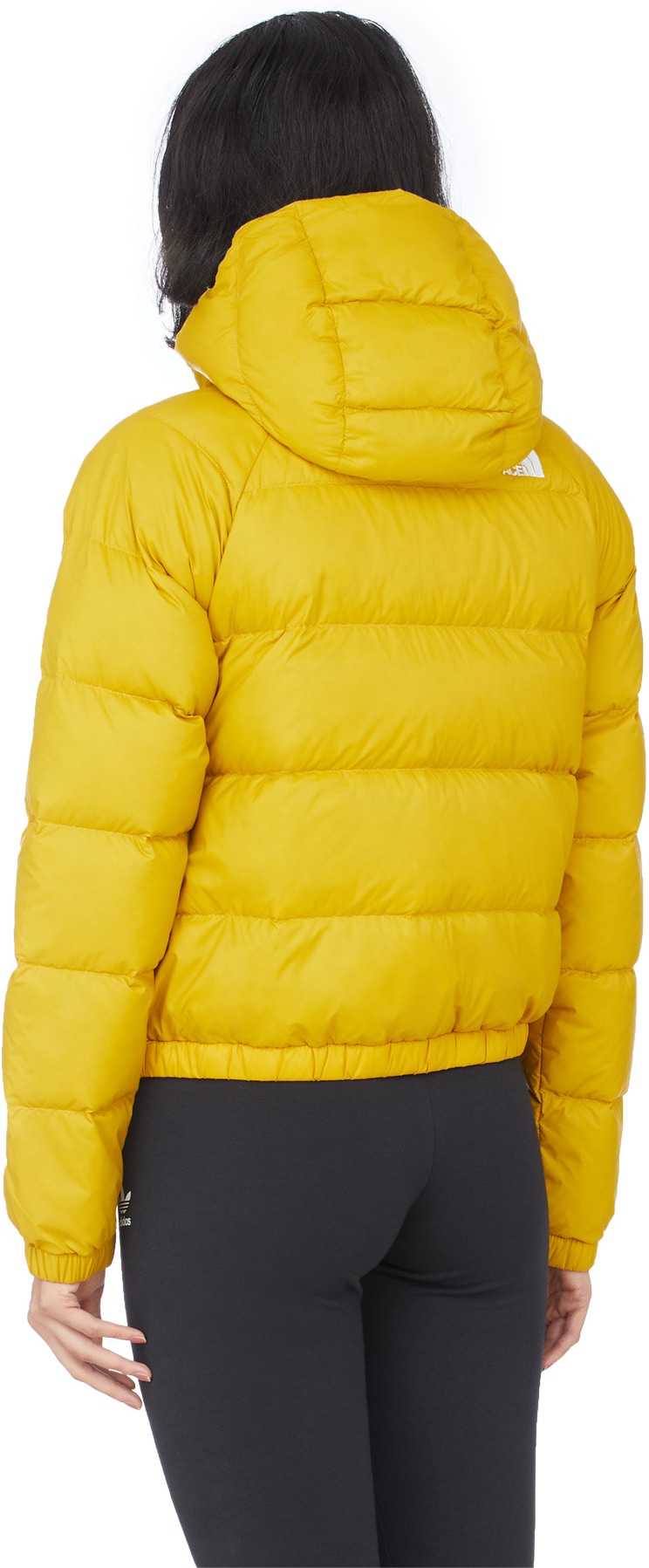 The North Face: Yellow Hydrenalite Down Hoodie - 3