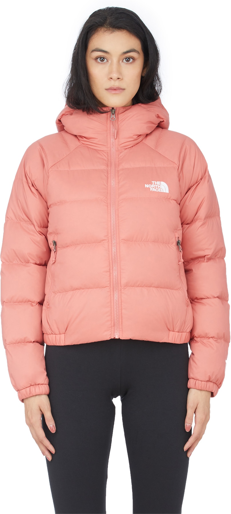 The North Face: Pink Hydrenalite Down Hoodie - 1