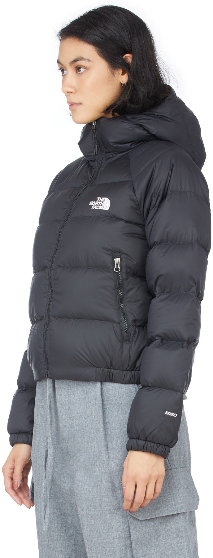 The North Face: Black Hydrenalite Down Hoodie - 2