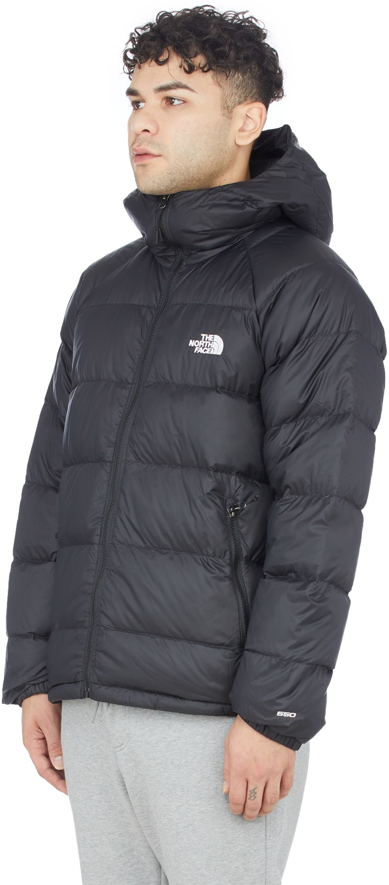 The North Face: Black Hydrenalite Down Hoodie - 2