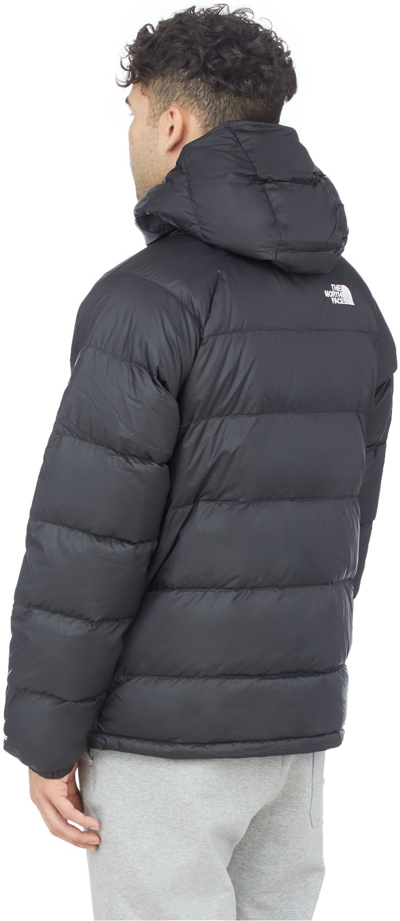 The North Face: Black Hydrenalite Down Hoodie - 3