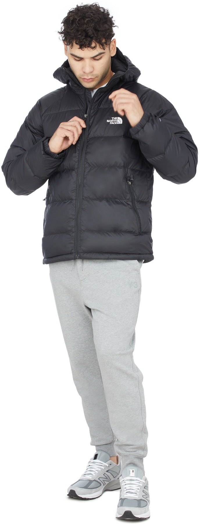 The North Face: Black Hydrenalite Down Hoodie - 4