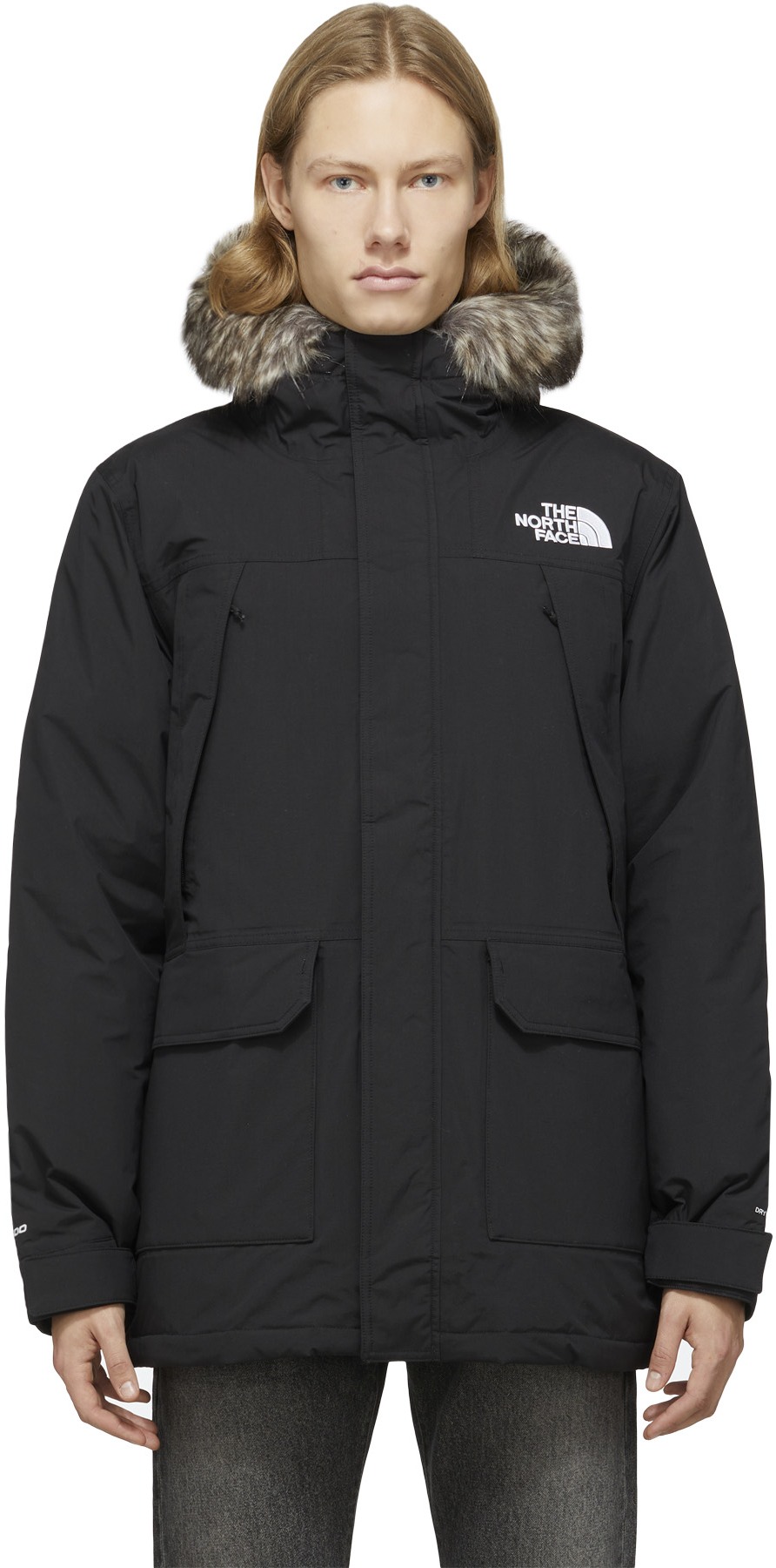 The North Face: Black McMurdo Parka - 1