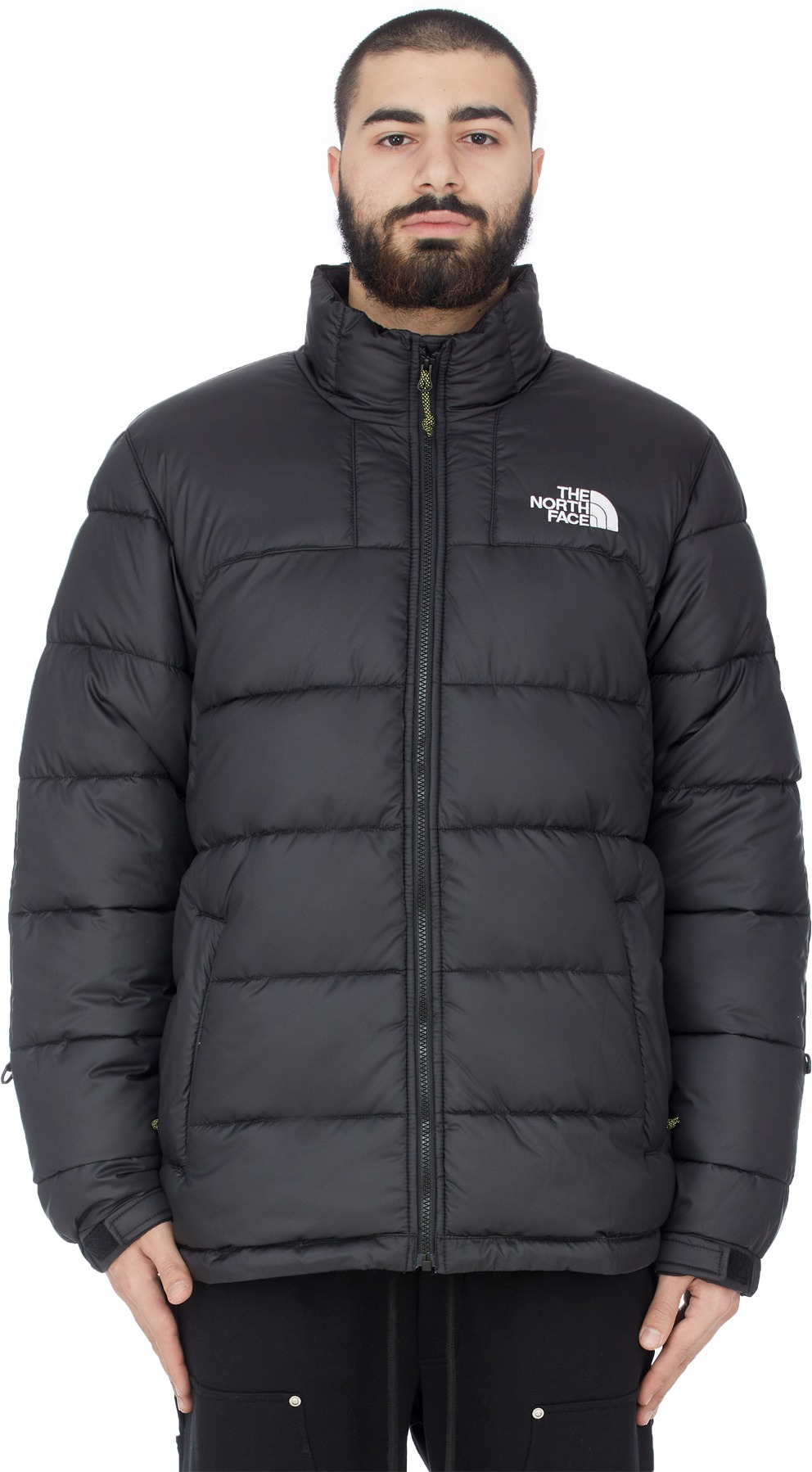 The North Face: Black Black Box Search & Rescue Puffer Jacket - 1