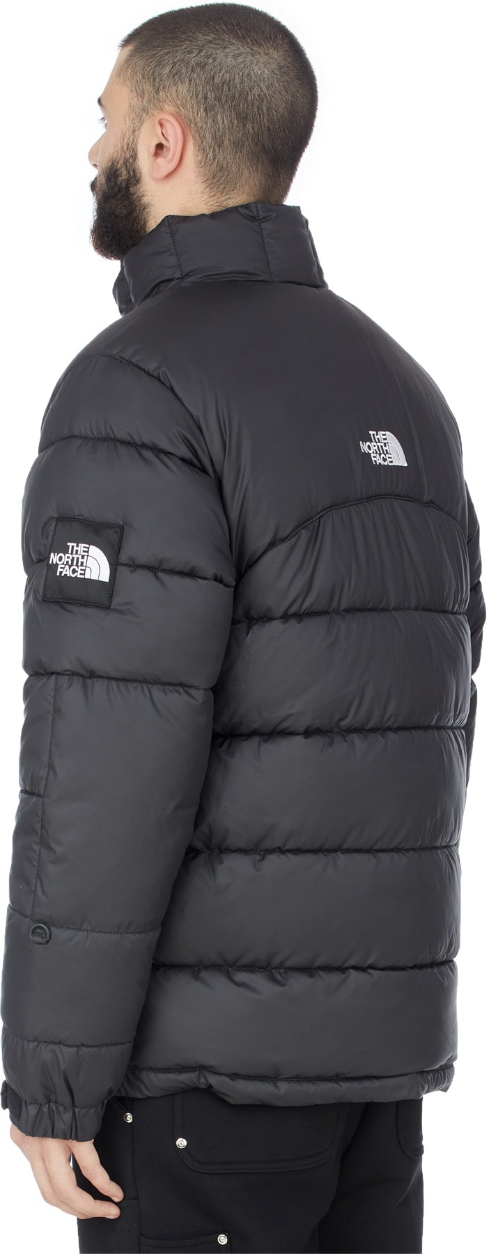 The North Face: Black Black Box Search & Rescue Puffer Jacket - 3