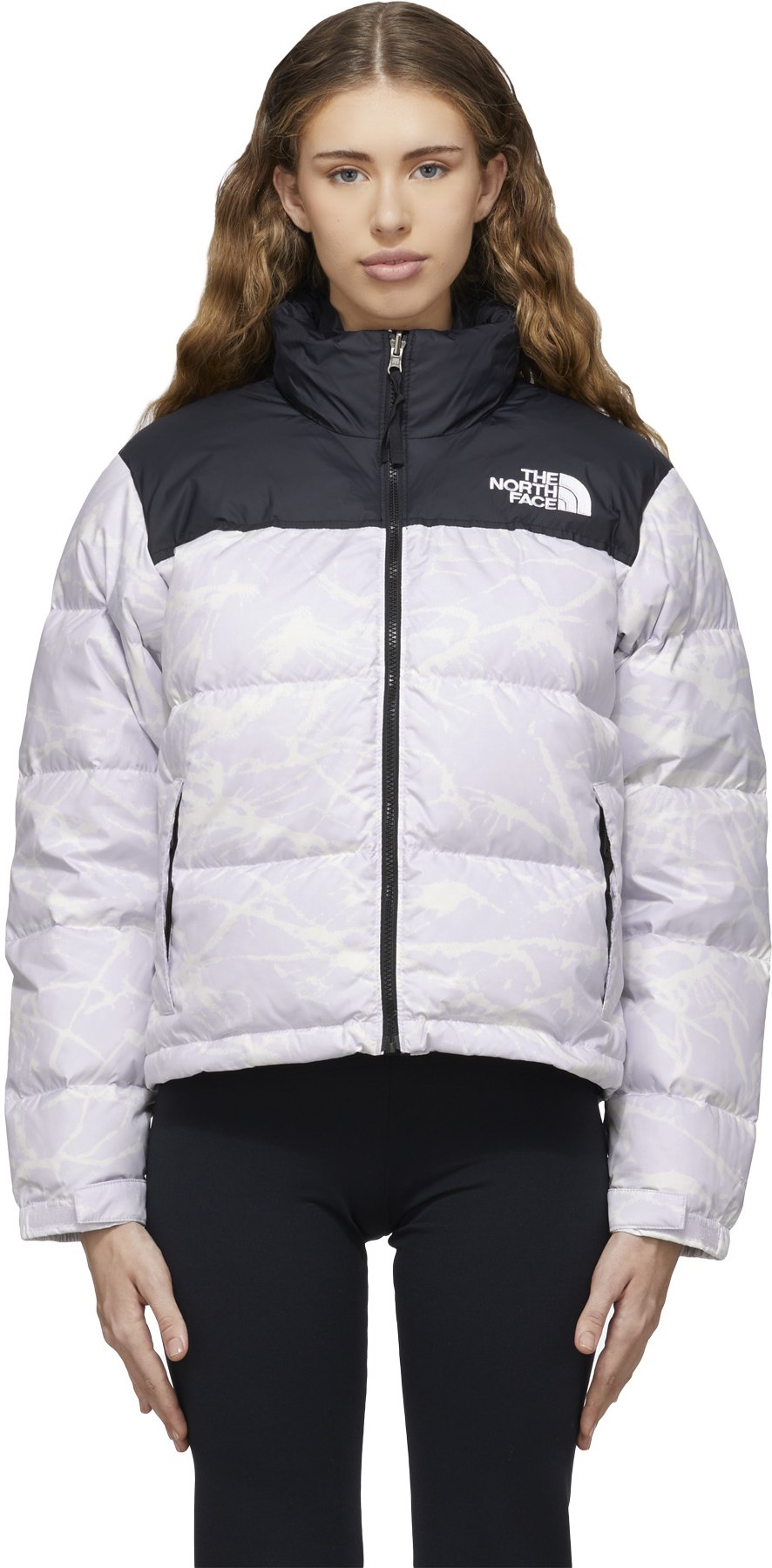 The North Face: Multicolores Manteau 1996 Retro Imprimé Nuptse Multicolores - 1