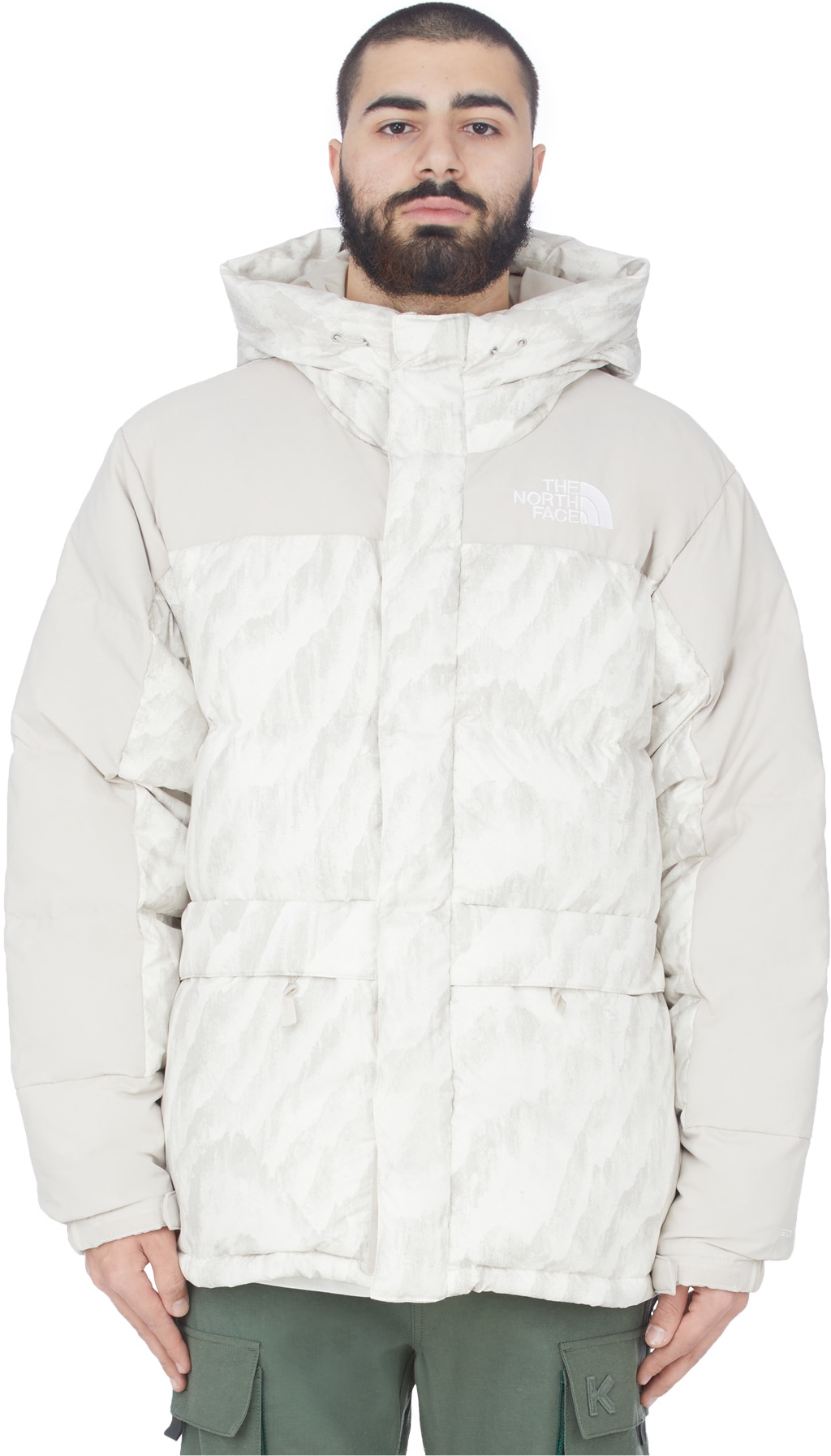 The North Face: Multicolor Himalayan Printed Down Parka - 1