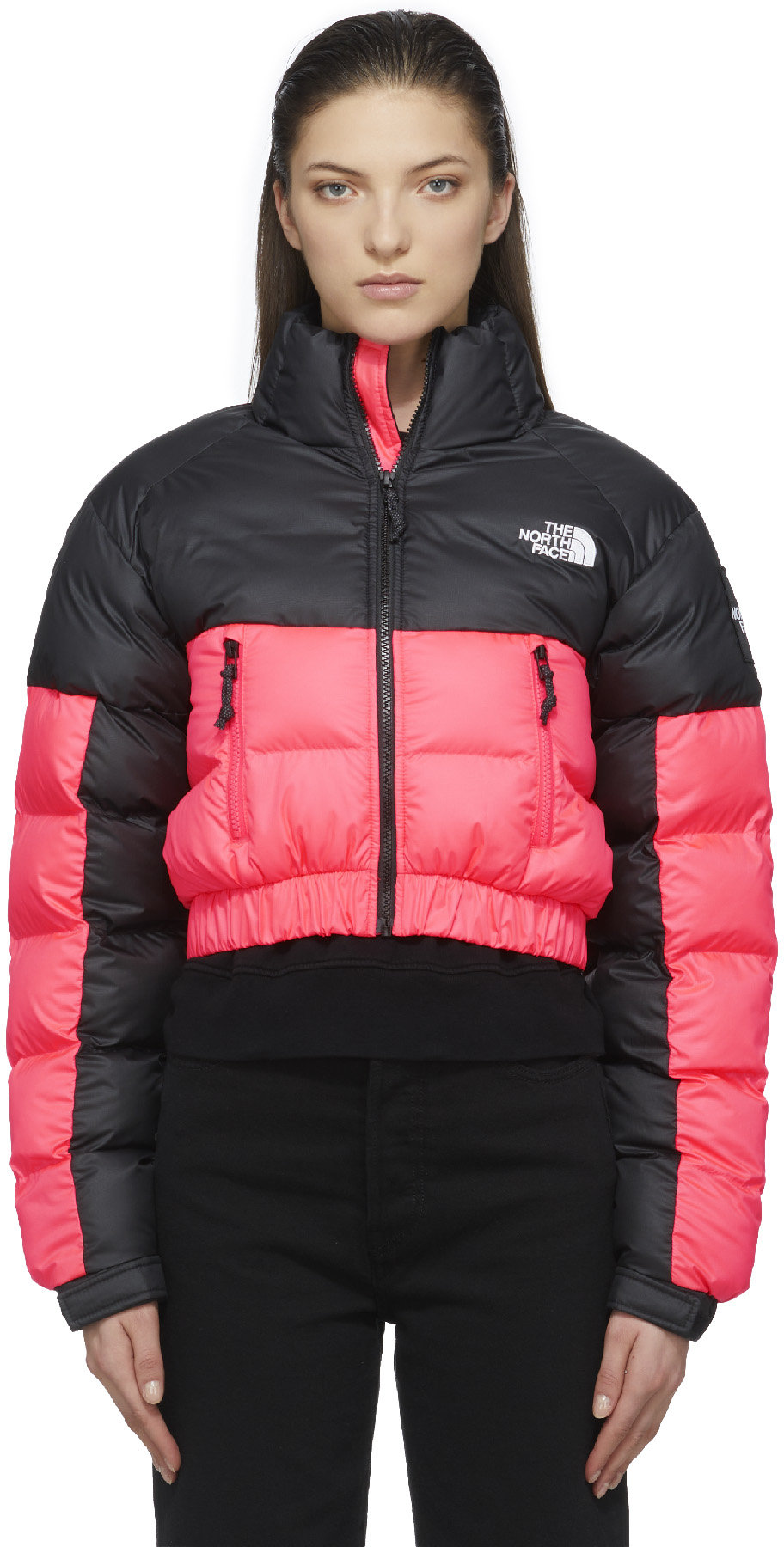 The North Face: Pink Phlego Synthetic Insulated Jacket - 1