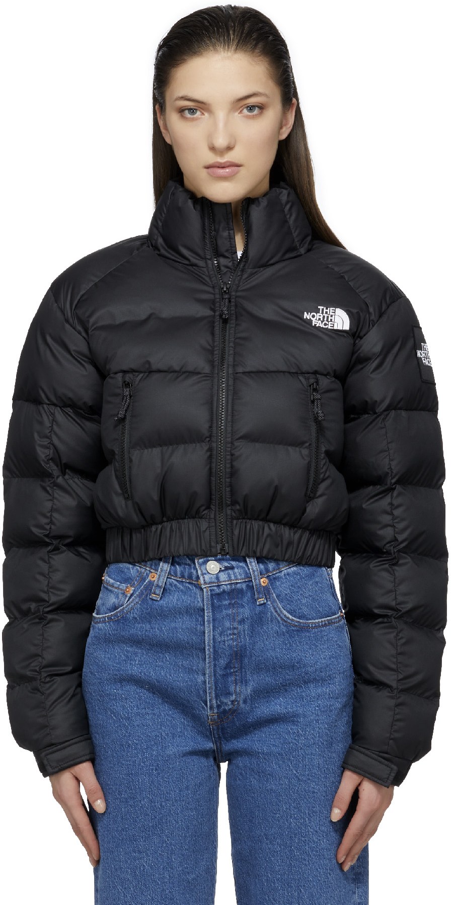 The North Face: Black Phlego Synthetic Insulated Jacket - 1