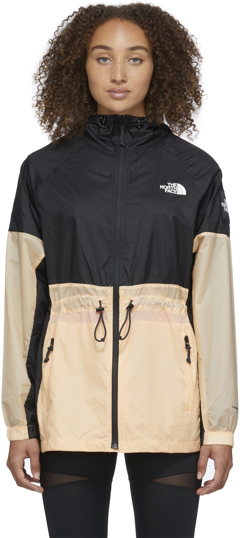 The North Face: Orange Phlego Wind Jacket - 1