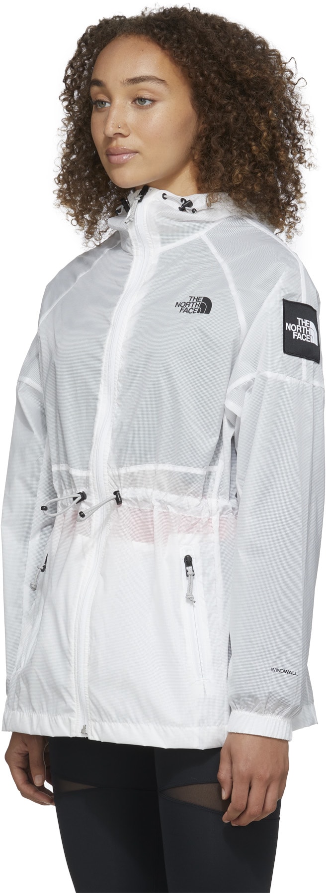 The North Face: White Phlego Wind Jacket - 2