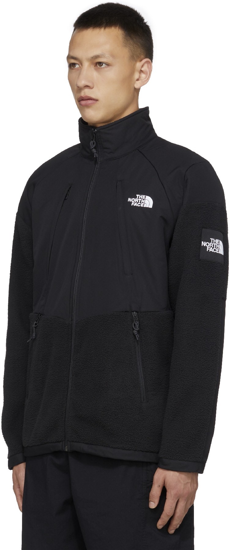 The North Face: Black Phlego Denali Fleece Jacket - 2