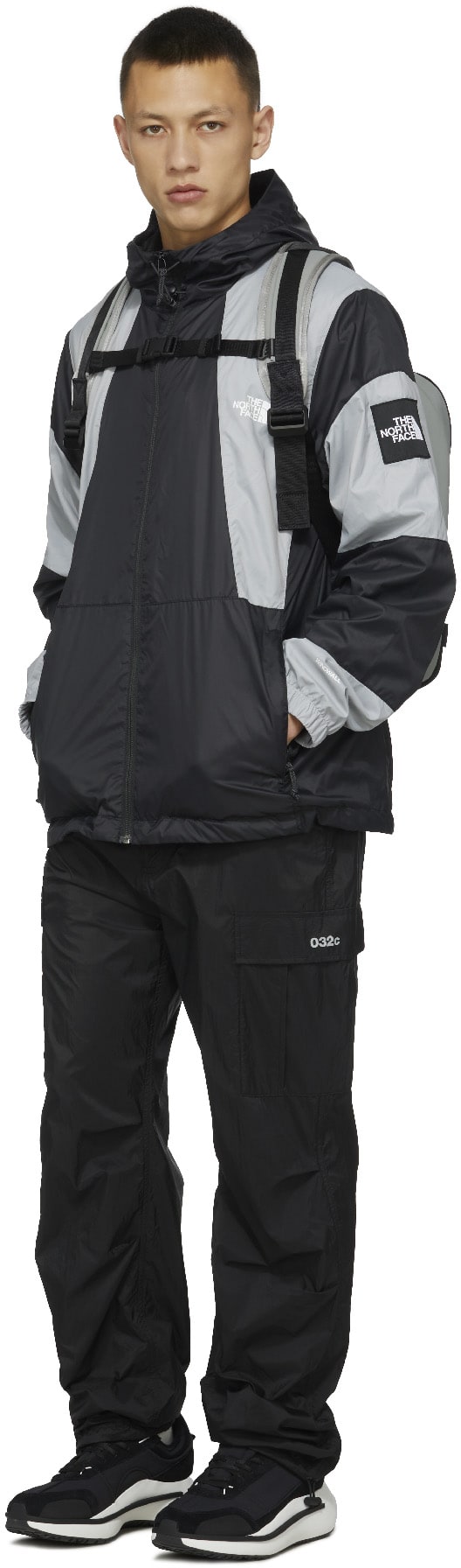 The North Face: Noir Veste Phlego WindWall™ Noir - 4