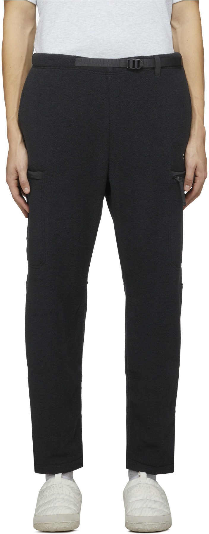 The North Face: Black Alpine Polartec® 200 Pants - 1