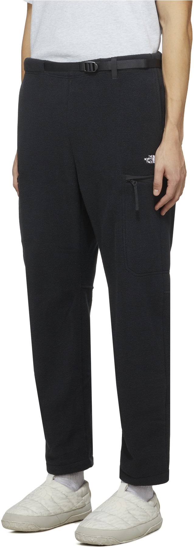 The North Face: Black Alpine Polartec® 200 Pants - 2