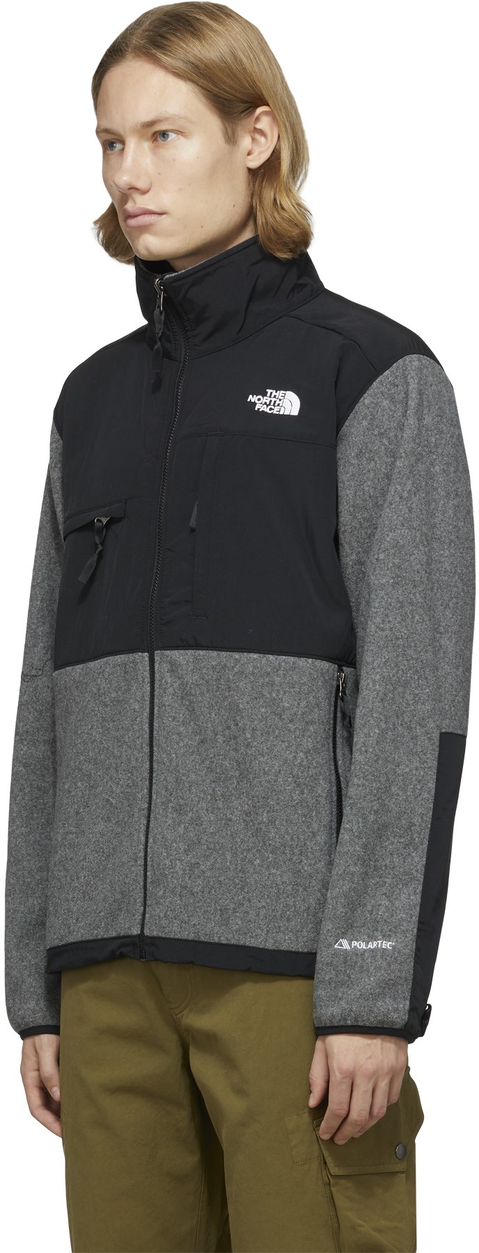 The North Face: Grey Denali Jacket - 2