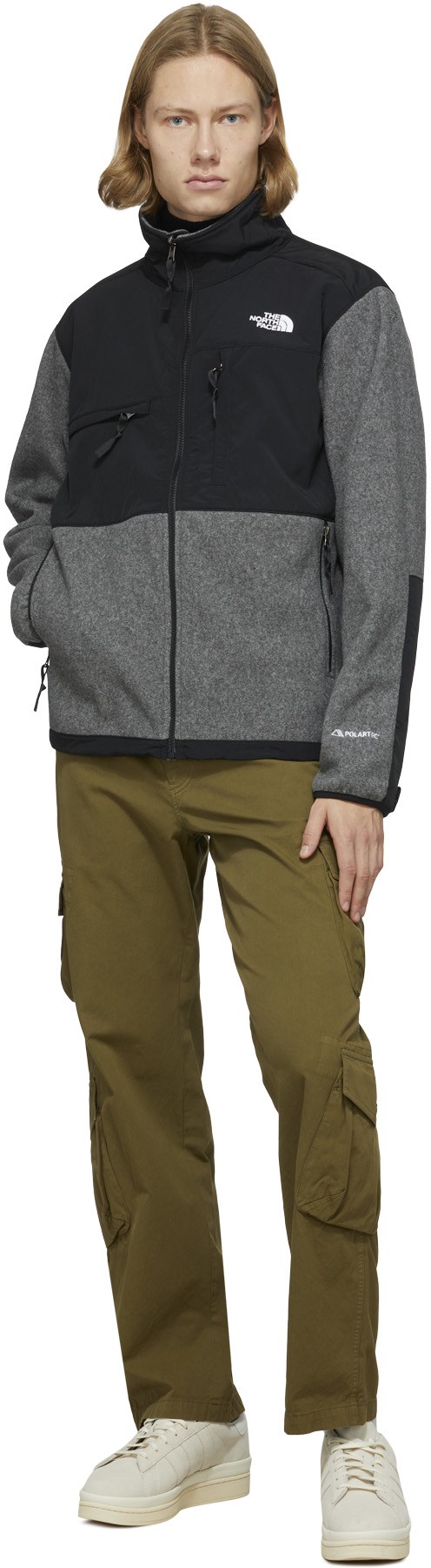 The North Face: Grey Denali Jacket - 4