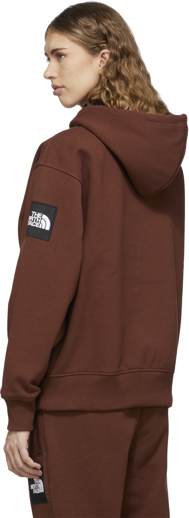 The North Face: Brown Heavyweight Box Hoodie - 3