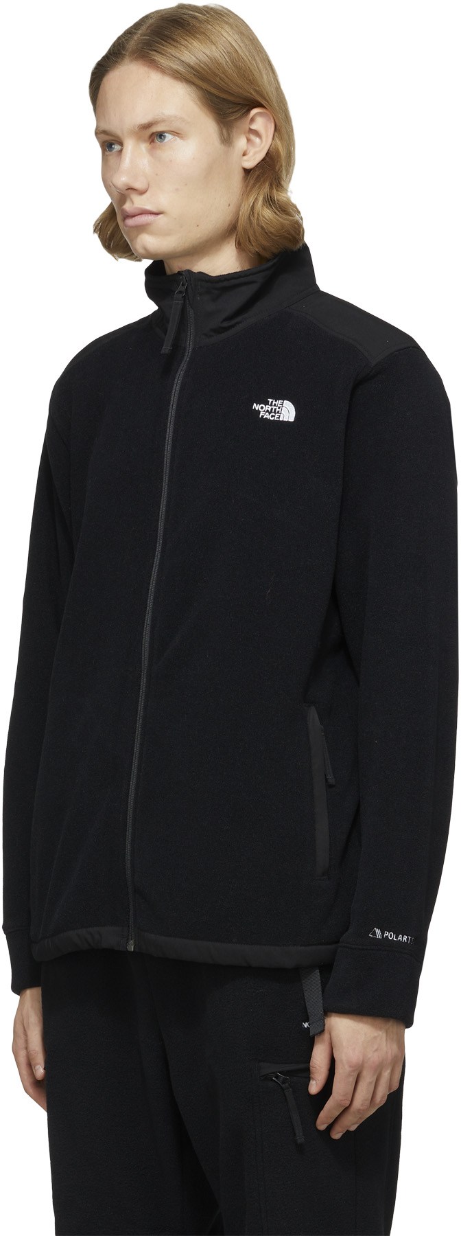 The North Face: Black Alpine Polartec® 200 Full Zip Jacket - 2