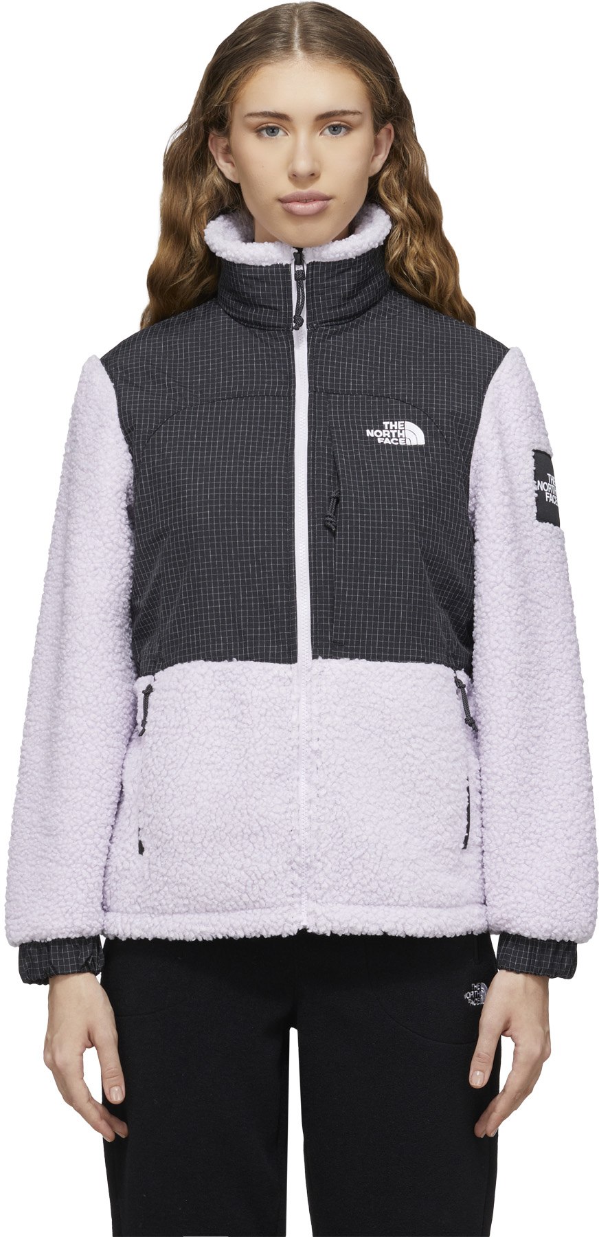 The North Face: Purple Seasonal Denali Jacket - 1