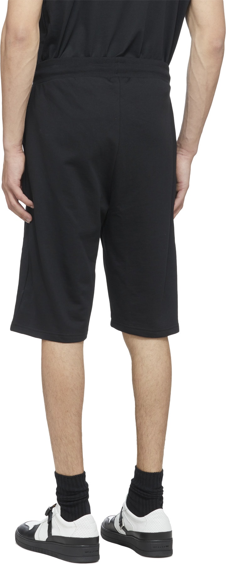 C'N'C CoSTUME NATIONAL: Black Logo Bermuda Sweatshorts - 3