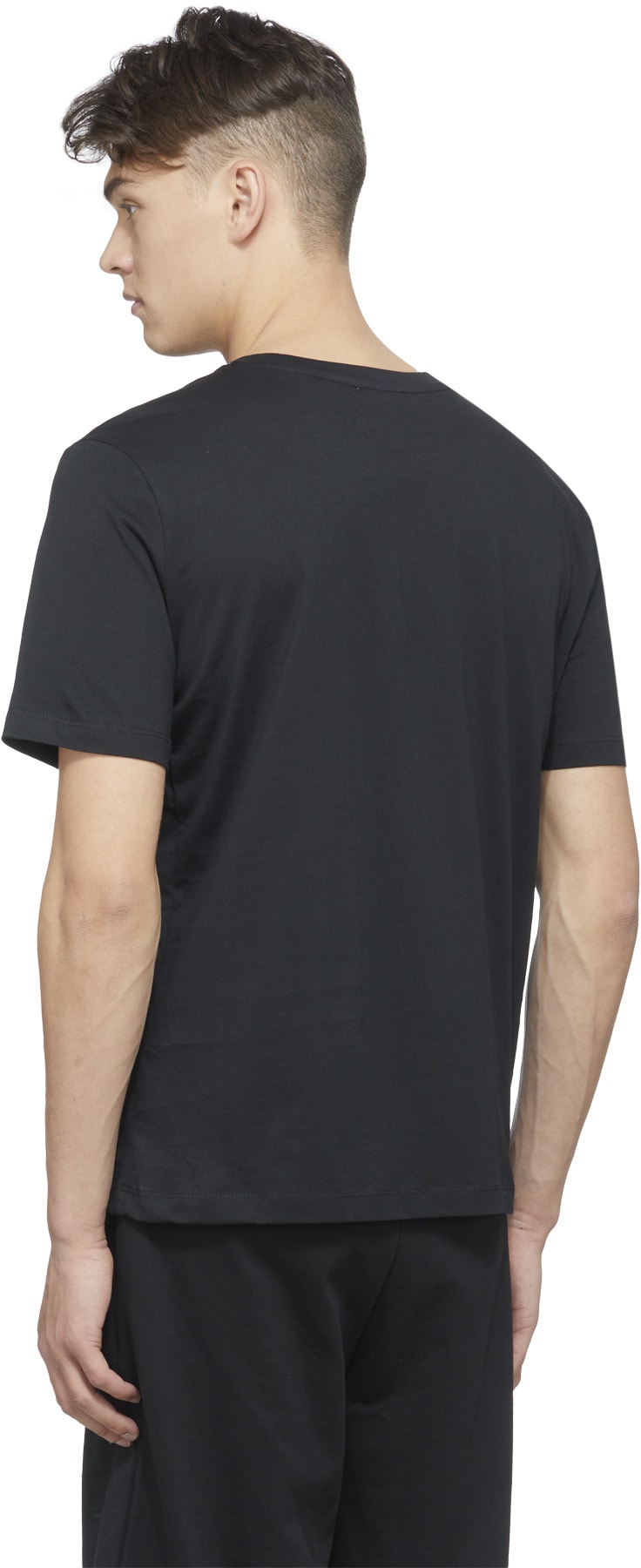 C'N'C CoSTUME NATIONAL: Black Multicolor Logo T-Shirt - 3