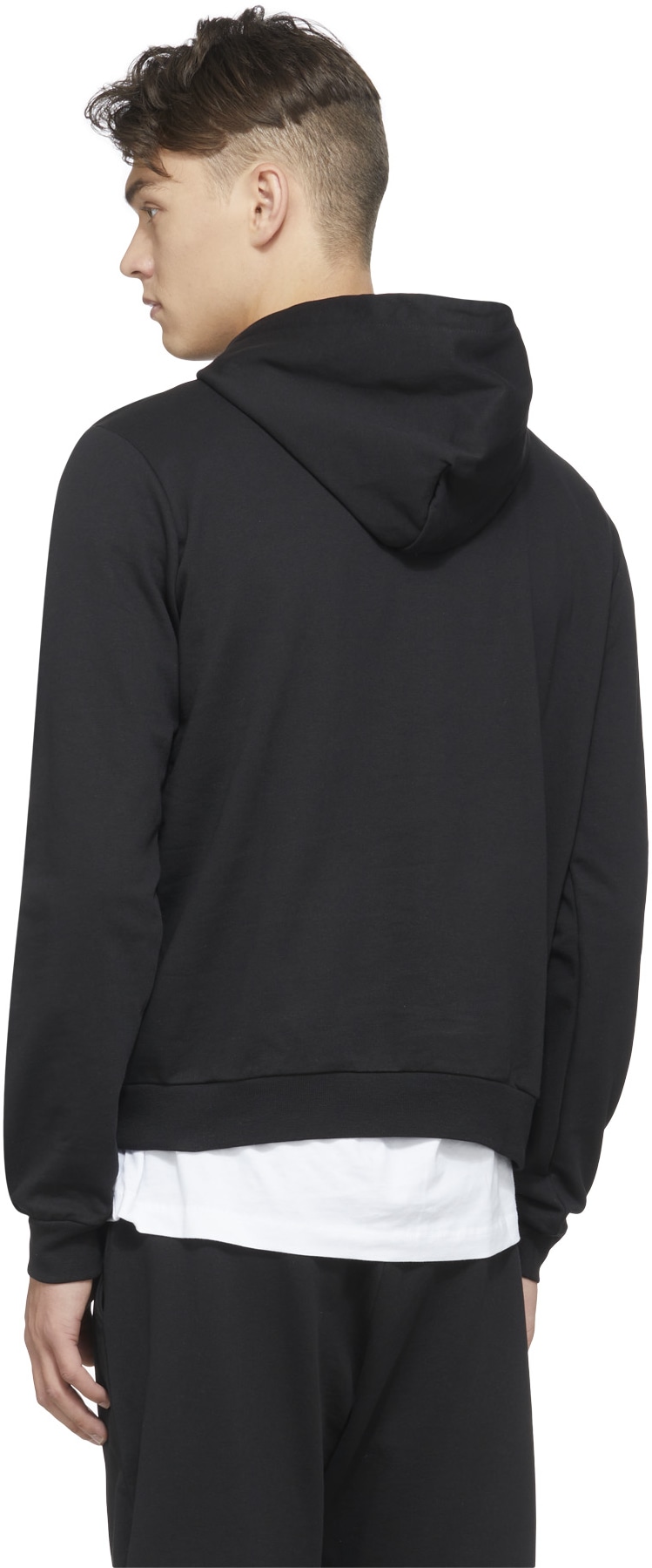 C'N'C CoSTUME NATIONAL: Black Logo Hoodie - 3