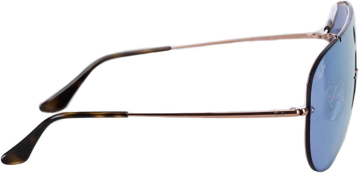 Ray-Ban: Brown Blaze Shooter Sunglasses - 2