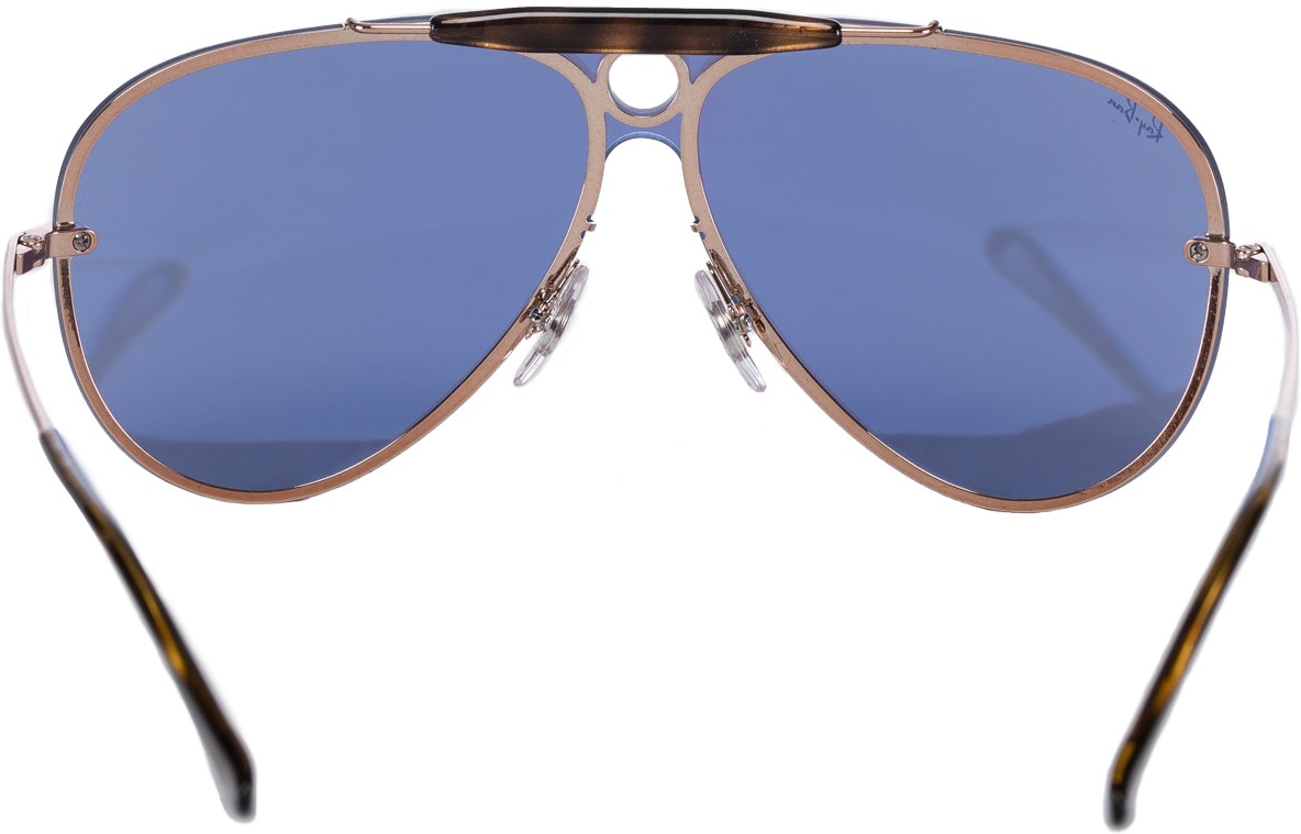 Ray-Ban: Brown Blaze Shooter Sunglasses - 3
