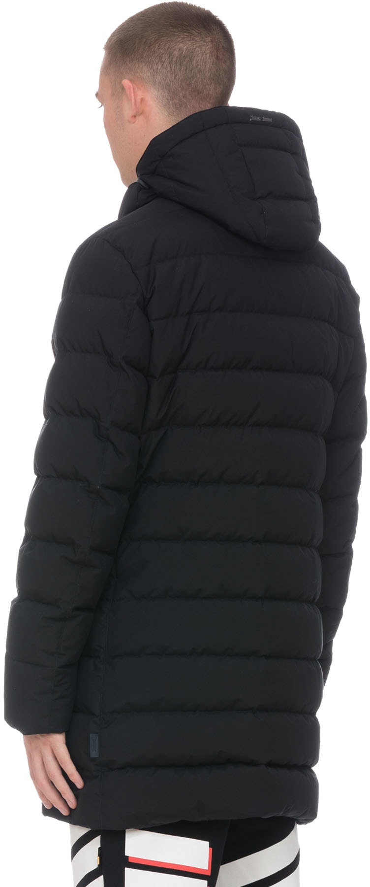 Herno: Noir Parka Lourd avec Capuche Amovible Noir - 3